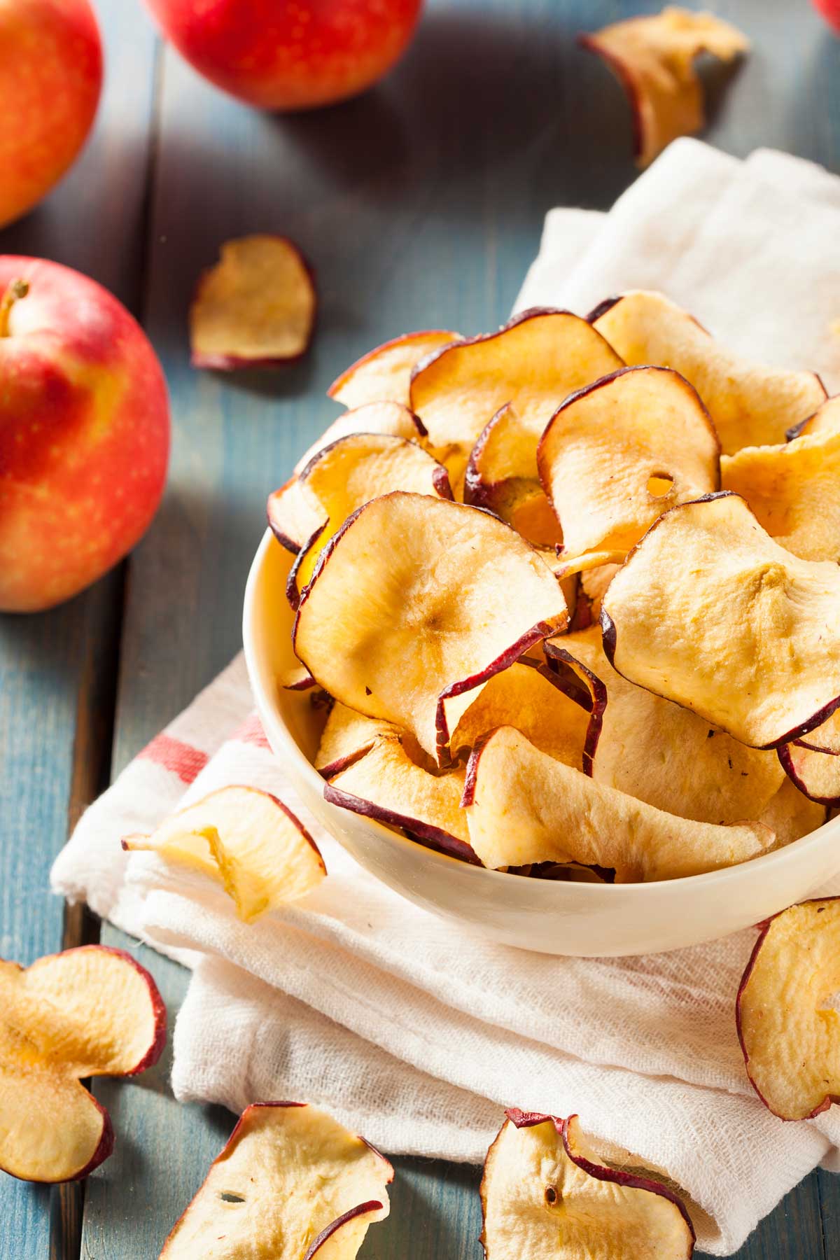 How to Make Dried Apples in the Oven and the Air Fryer